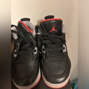 Jordan retro 3 toddler size 10 gently used with box